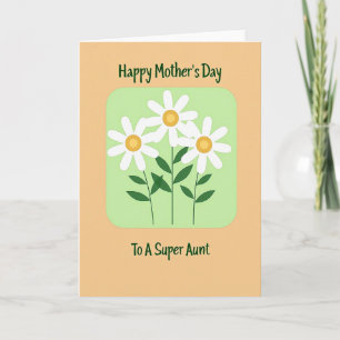 Lovely Aunt Springtime Card