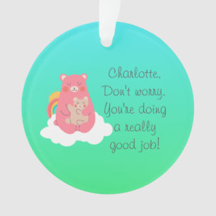 Lovely Bear Family Ornament