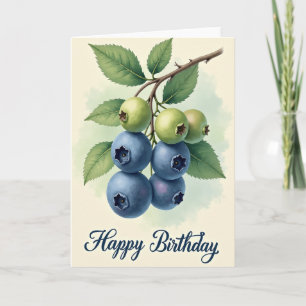 Lovely Berry Birthday Card