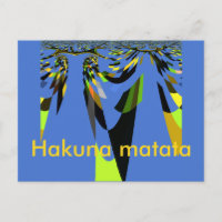 Lovely Blue African Tribal Motif Pattern Art Print