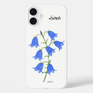 Lovely bluebells iPhone 16 plus case