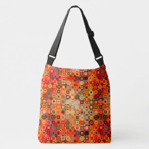 lovely burnt orange vintage style shoulder bag
