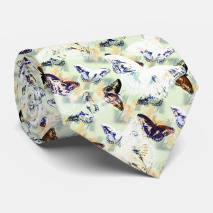 Lovely butterfly stylish colourful tie
