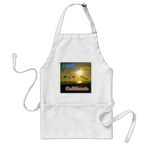 "Lovely California 2" Apron
