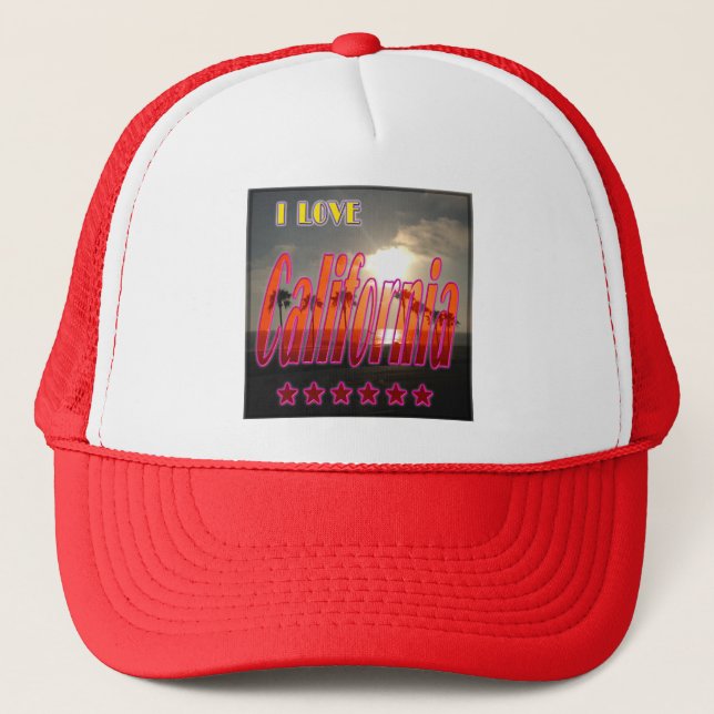 "Lovely California 3" Hat (Front)