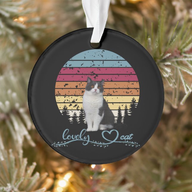 Lovely Cat Ornament (Tree)
