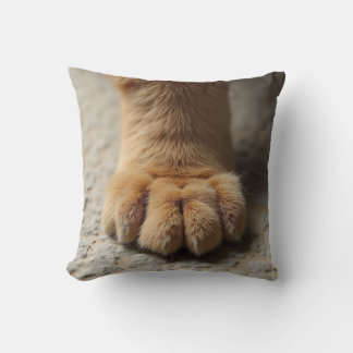 lovely cat paw cushion