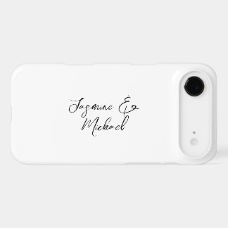 Lovely Chic Calligraphy Names Weddings