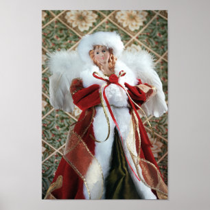 Lovely christmas angel print