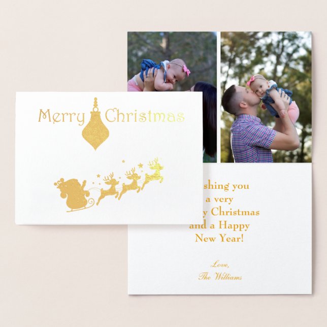 Lovely Christmas Photo Card (Display)