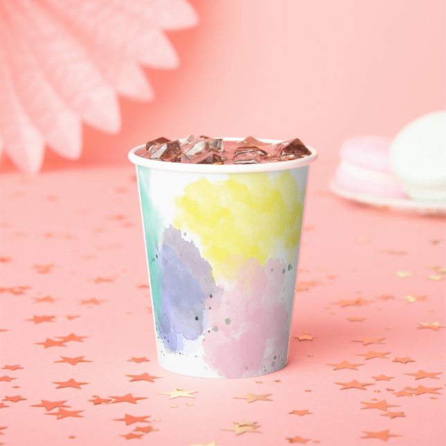 Lovely Colors With a Gentle Touch   Paper Cups (Insitu)