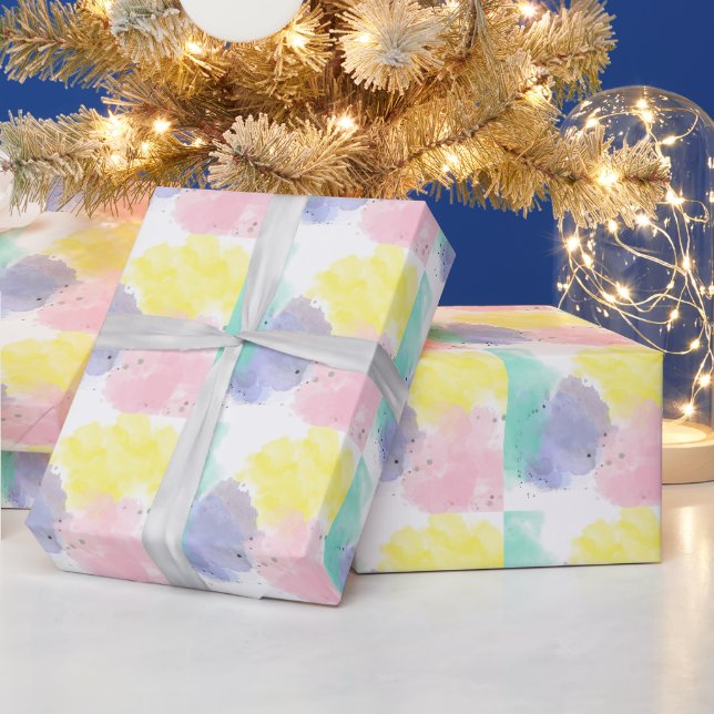 Lovely Colors With a Gentle Touch   Wrapping Paper (Holidays)
