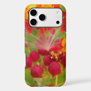 Lovely Colourful Floral with Milkweed Art Print