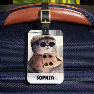 Lovely Companion Animal's Photo  Luggage Tag