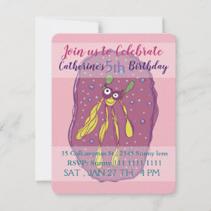 Lovely Creature, Invitation Anniversaire de enfant