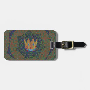  Lovely Crown Print vector Keep it Simple design Luggage Tag