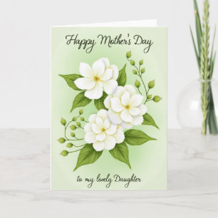 Lovely Daughter Mothers Card