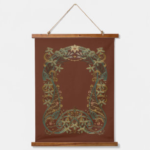 Lovely Deco Floral With Lily Hanging Tapestry