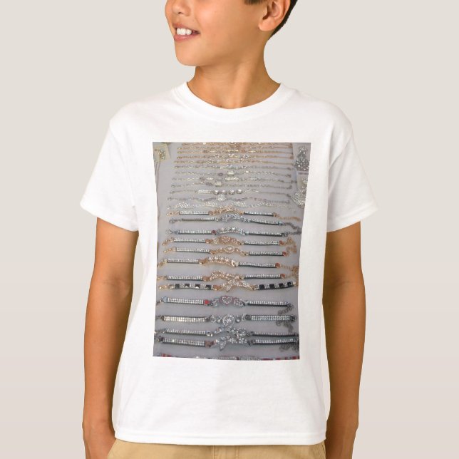 Lovely Diamind Jewellery heart design art collecti T-Shirt (Front)