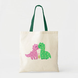 "Lovely Dinos" Tote Bag