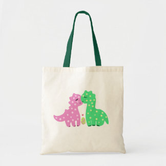"Lovely Dinos" Tote Bag
