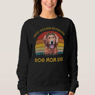 Lovely Dog Holder Dog Best Dog Mom Golden Retriev Sweatshirt