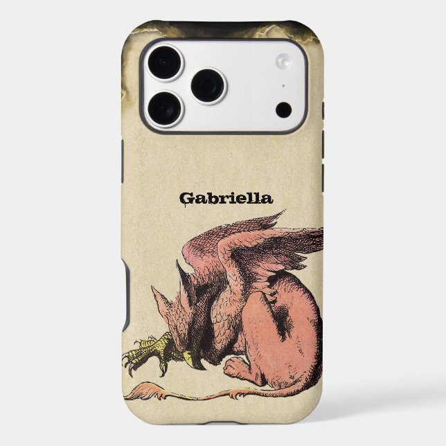 Lovely Dragon Vintage Alice In Wonderland  (Back)