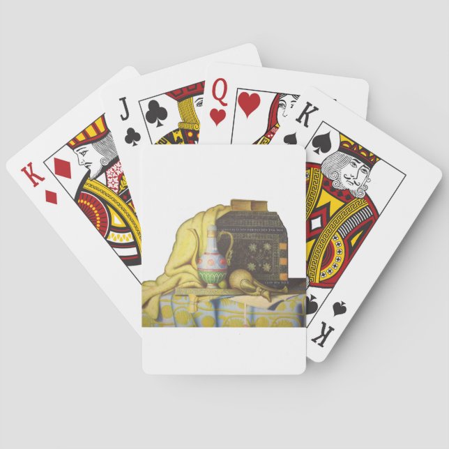 Lovely Egyptian Artifacts: Secrets of the Pharaohs Playing Cards (Back)