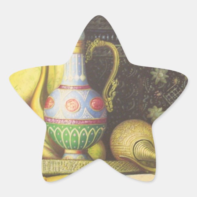 Lovely Egyptian Artifacts: Secrets of the Pharaohs Star Sticker (Front)