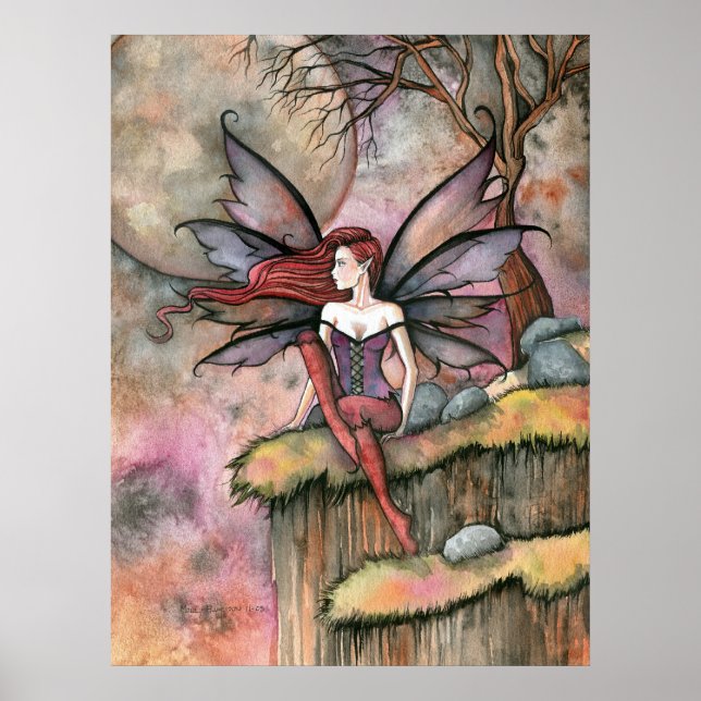 Lovely Fairy Art Poster Print by Molly Harrison (Front)