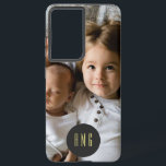 Lovely Family Photo & Monogram Samsung Galaxy Case<br><div class="desc">A unique Symmetry Samsung Galaxy S21 Case featuring a spot for your name or your gift recipient's monogram and a choice photo. *******If your photo happens to get cut off, use the 'edit this design' or 'customize further' function to add it to the Otter box case. After you add the...</div>