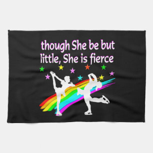 LOVELY FIGURE SKATER DUO DESIGN KITCHEN TOWEL