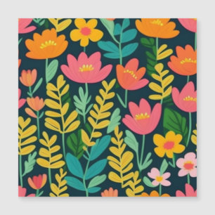 Lovely floral colourful field