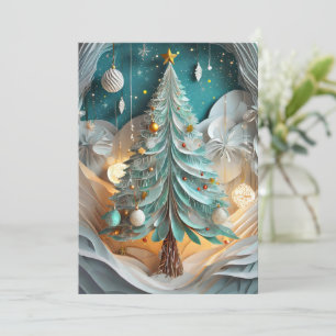 Lovely Forest Holiday Party Invitation