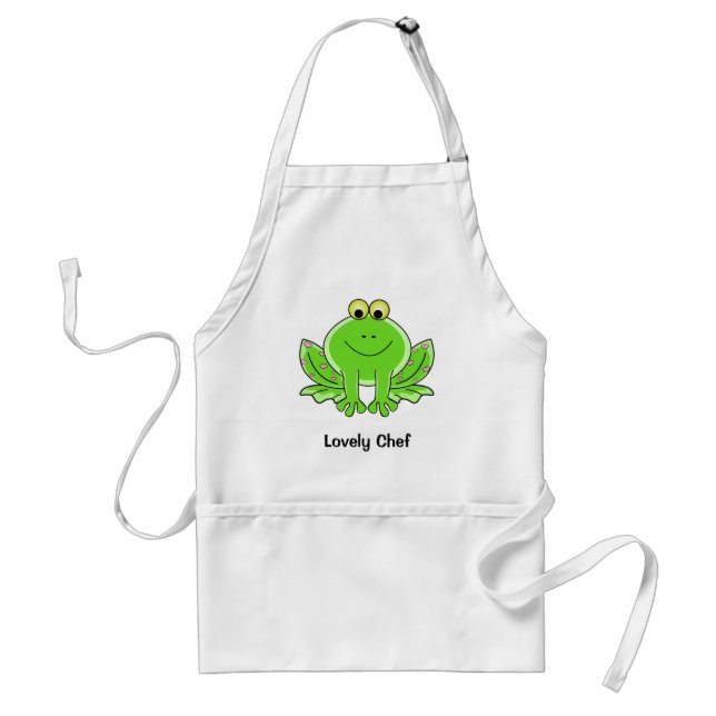 Lovely Frog Standard Apron (Front)