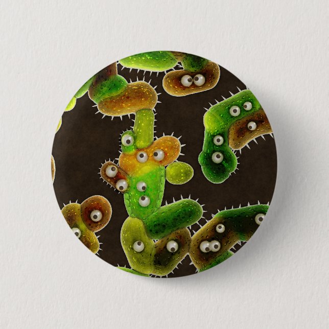 Lovely Germs - 2 Inch Round Button (Front)