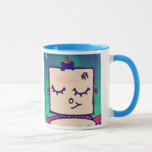 Lovely Girl Robot Coffee Mug