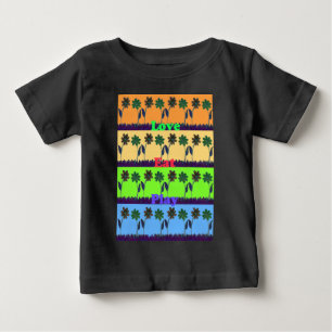 Lovely Girly Hakuna Matata colours Gifts.png Baby T-Shirt