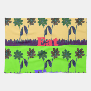 Lovely Girly Hakuna Matata colours Gifts.png Kitchen Towel