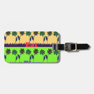 Lovely Girly Hakuna Matata colours Gifts.png Luggage Tag