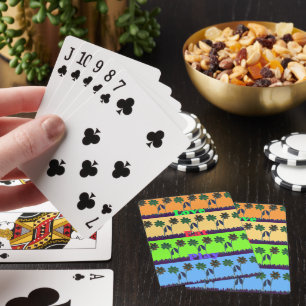 Lovely Girly Hakuna Matata colours Gifts.png Playing Cards