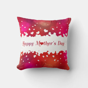 Lovely Happy Mother's Day Hearts - Square Pillow