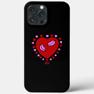Lovely Heart Kisses Apple iPhone 13 Pro Max Case