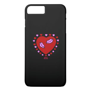Lovely Heart Kisses Apple iPhone 8/7 Plus Case