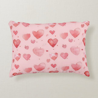 Lovely heart pattern Accent Pillow