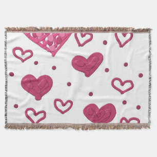 Lovely Hearts Blanket