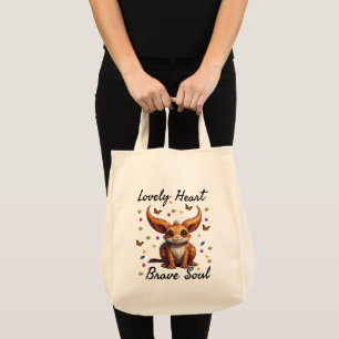 Lovely Hearts, Brave Souls  Tote Bag