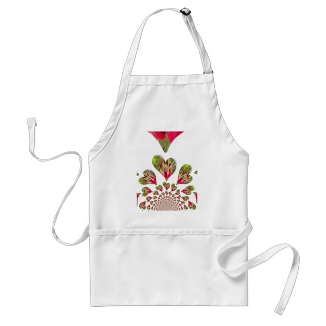 Lovely Hearts Humanitarian Day The World Needs Lov Standard Apron (Front)