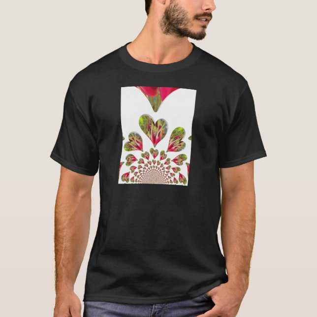 Lovely Hearts Humanitarian Day The World Needs Lov T-Shirt (Front)