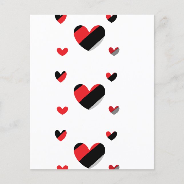 Lovely hearts pattern (Front)